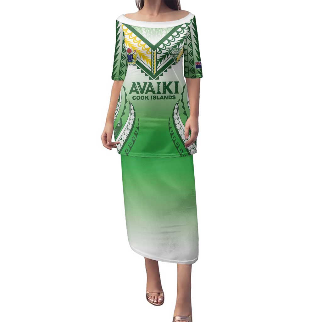 Custom Cook Islands Avaiki Rugby Family Matching Puletasi and Hawaiian Shirt Go Champions - Polynesian Pride