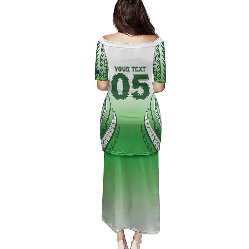 Custom Cook Islands Avaiki Rugby Family Matching Puletasi and Hawaiian Shirt Go Champions - Polynesian Pride