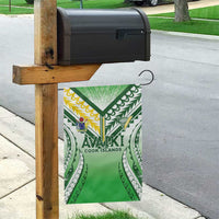 Cook Islands Avaiki Rugby Garden Flag Go Champions - Polynesian Pride