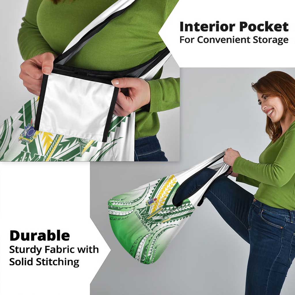 Cook Islands Avaiki Rugby Grocery Bag Go Champions - Polynesian Pride