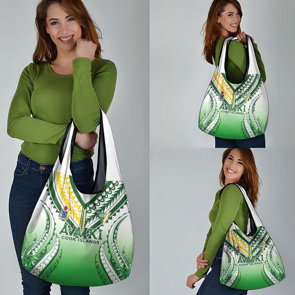 Cook Islands Avaiki Rugby Grocery Bag Go Champions - Polynesian Pride
