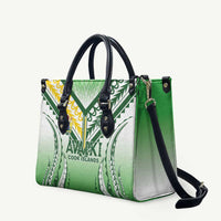 Cook Islands Avaiki Rugby Leather Bag Go Champions - Polynesian Pride