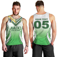 Custom Cook Islands Avaiki Rugby Men Tank Top Go Champions - Polynesian Pride