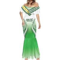 Custom Cook Islands Avaiki Rugby Mermaid Dress Go Champions - Polynesian Pride