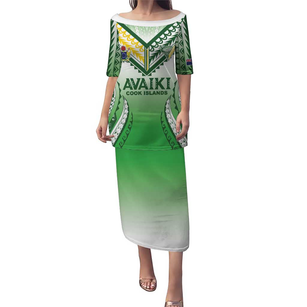 Custom Cook Islands Avaiki Rugby Puletasi Go Champions - Polynesian Pride