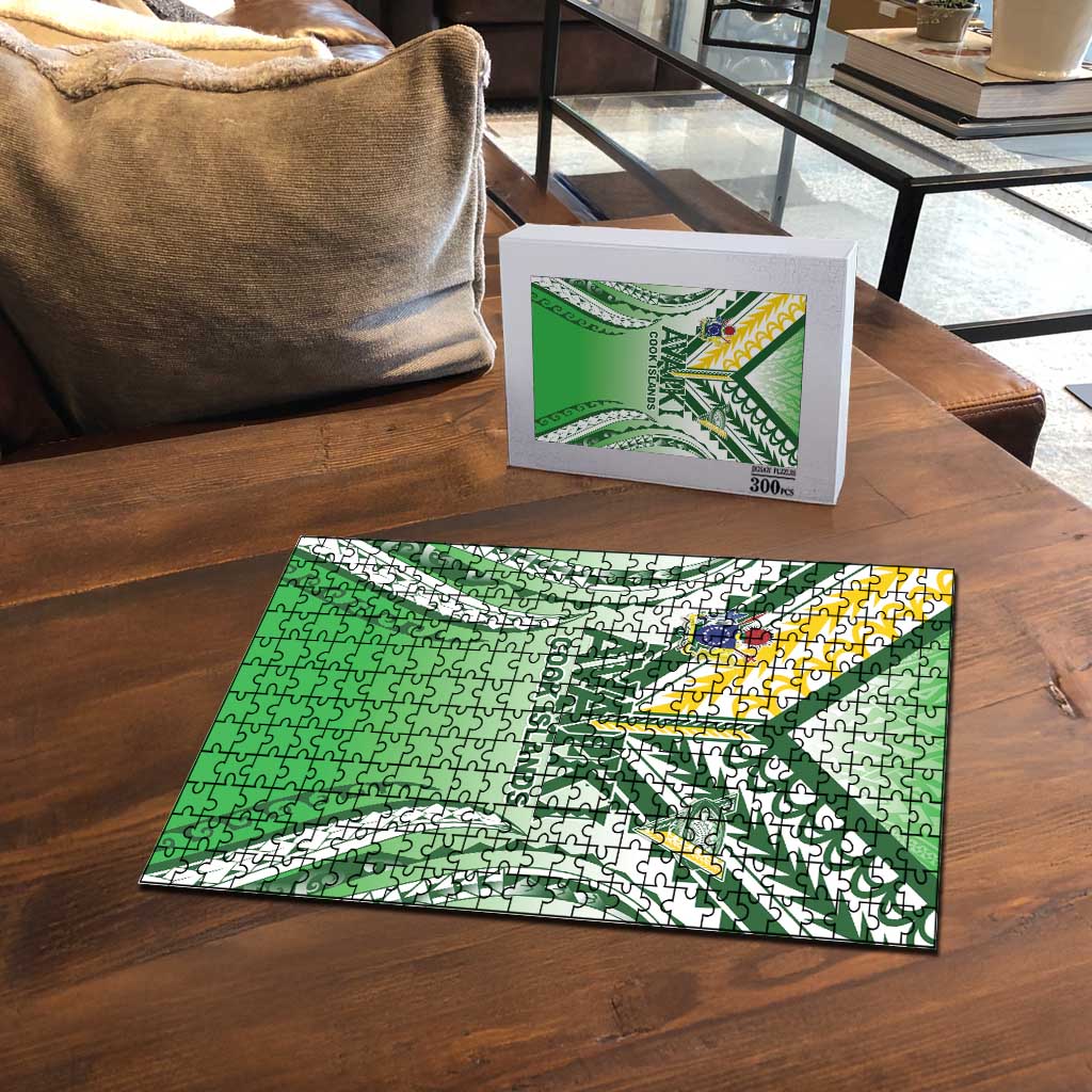 Cook Islands Avaiki Rugby Puzzle Go Champions - Polynesian Pride