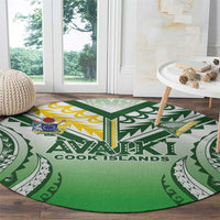 Cook Islands Avaiki Rugby Round Carpet Go Champions - Polynesian Pride