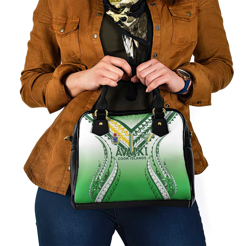 Cook Islands Avaiki Rugby Shoulder Handbag Go Champions - Polynesian Pride