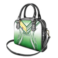 Cook Islands Avaiki Rugby Shoulder Handbag Go Champions - Polynesian Pride
