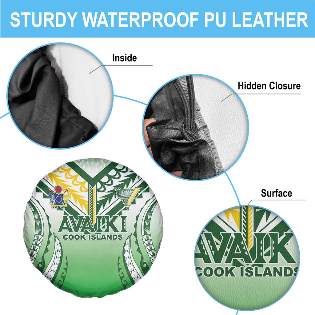Cook Islands Avaiki Rugby Spare Tire Cover Go Champions - Polynesian Pride