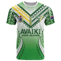 Custom Cook Islands Avaiki Rugby T Shirt Go Champions - Polynesian Pride