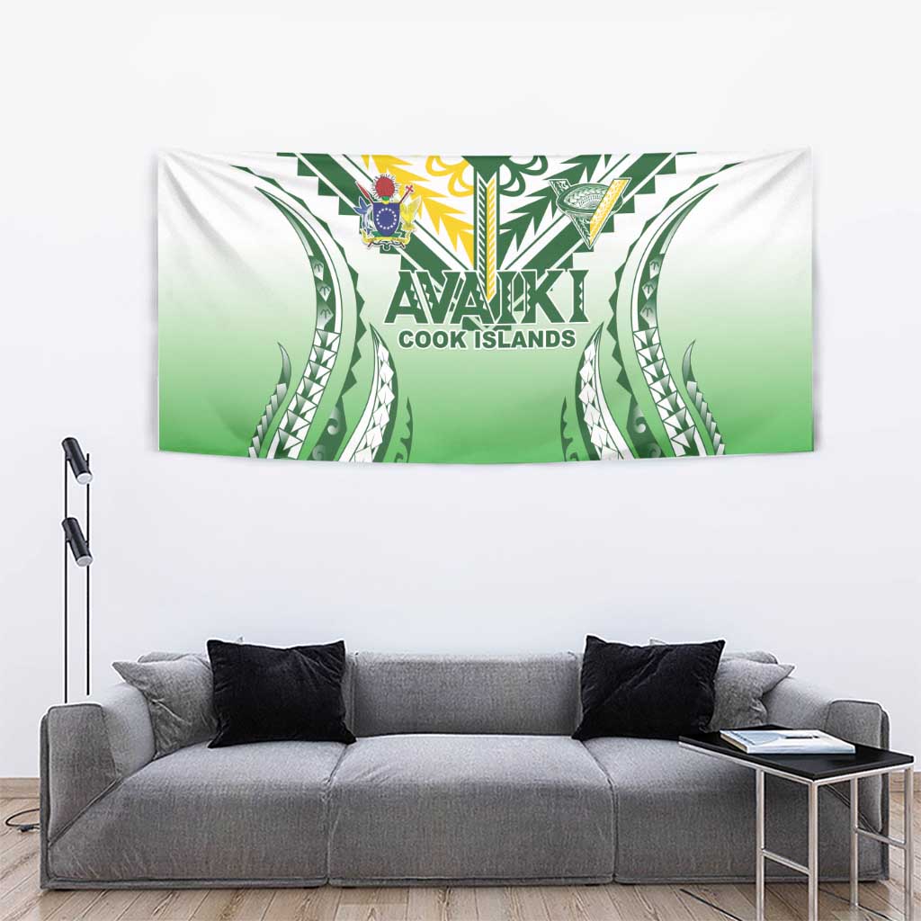 Cook Islands Avaiki Rugby Tapestry Go Champions - Polynesian Pride