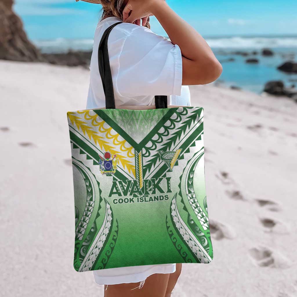 Cook Islands Avaiki Rugby Tote Bag Go Champions - Polynesian Pride