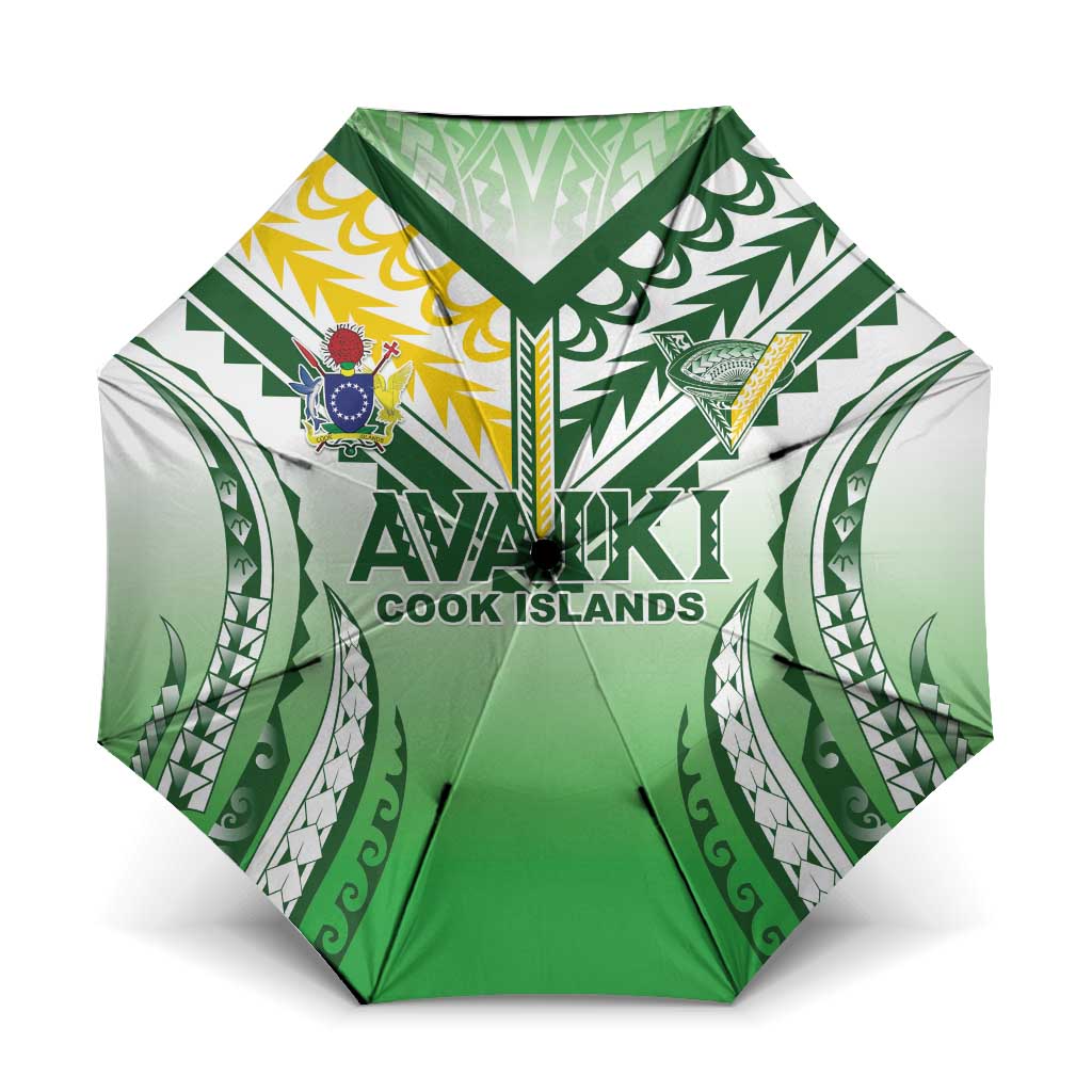 Cook Islands Avaiki Rugby Umbrella Go Champions - Polynesian Pride