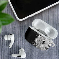 Hawaiian And Japanese Culture AirPods Case Irezumi Dragon With Polynesian Pattern Black LT05 - Polynesian Pride