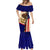 American Samoa Flag Day Mermaid Dress Polynesian Tribal Pattern LT05 - Polynesian Pride