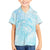 Polynesia Dolphins Under The Sea Family Matching Off Shoulder Short Dress and Hawaiian Shirt Simple Style LT05 Son's Shirt Baby Blue - Polynesian Pride