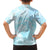 Polynesia Dolphins Under The Sea Family Matching Puletasi and Hawaiian Shirt Simple Style LT05 - Polynesian Pride