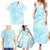 Polynesia Dolphins Under The Sea Family Matching Summer Maxi Dress and Hawaiian Shirt Simple Style LT05 - Polynesian Pride