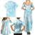 Polynesia Dolphins Under The Sea Family Matching Summer Maxi Dress and Hawaiian Shirt Simple Style LT05 - Polynesian Pride