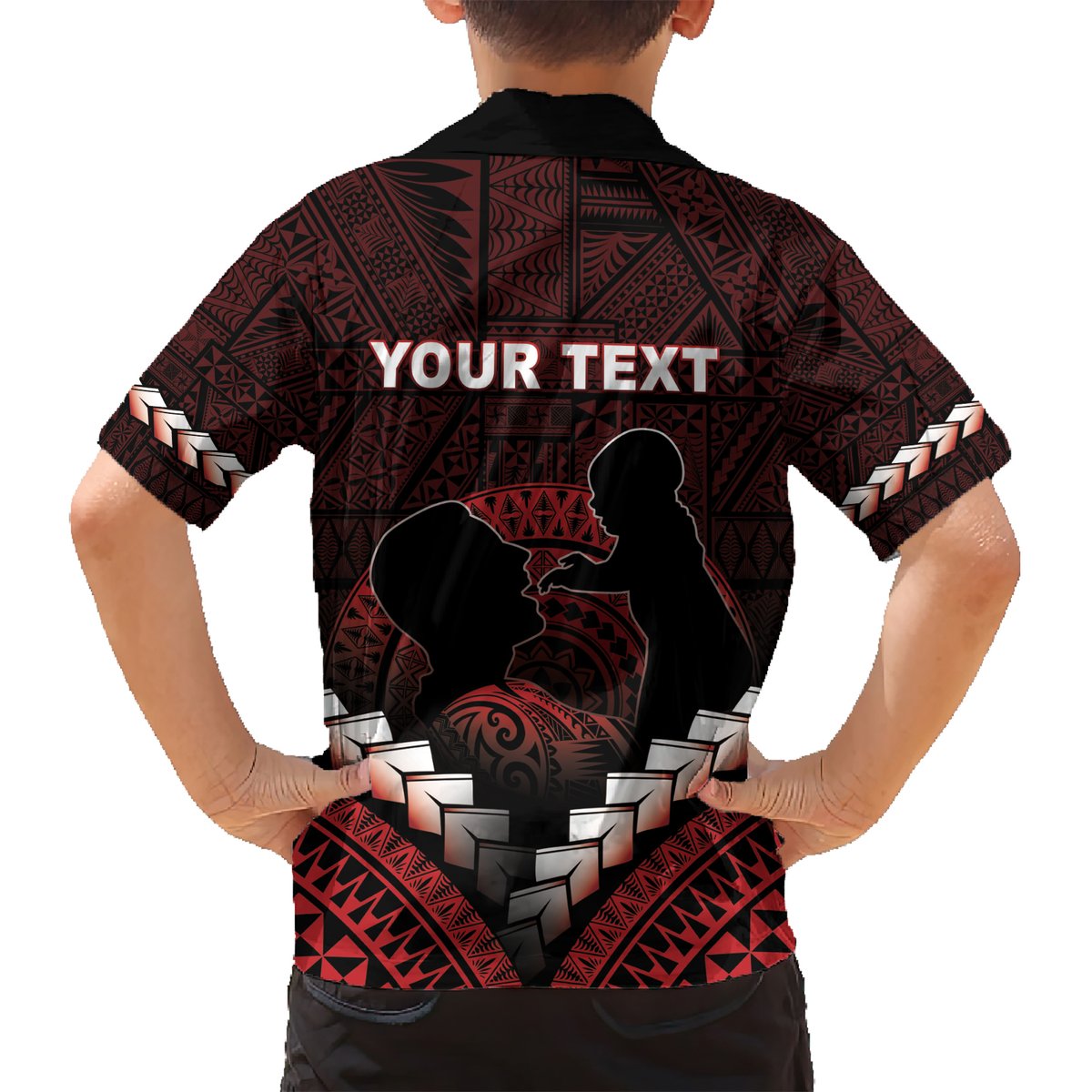 Personalised Tonga Happy Father's Day Hawaiian Shirt Ofa Lahi Atu Dad Polynesian Tribal LT05 - Polynesian Pride