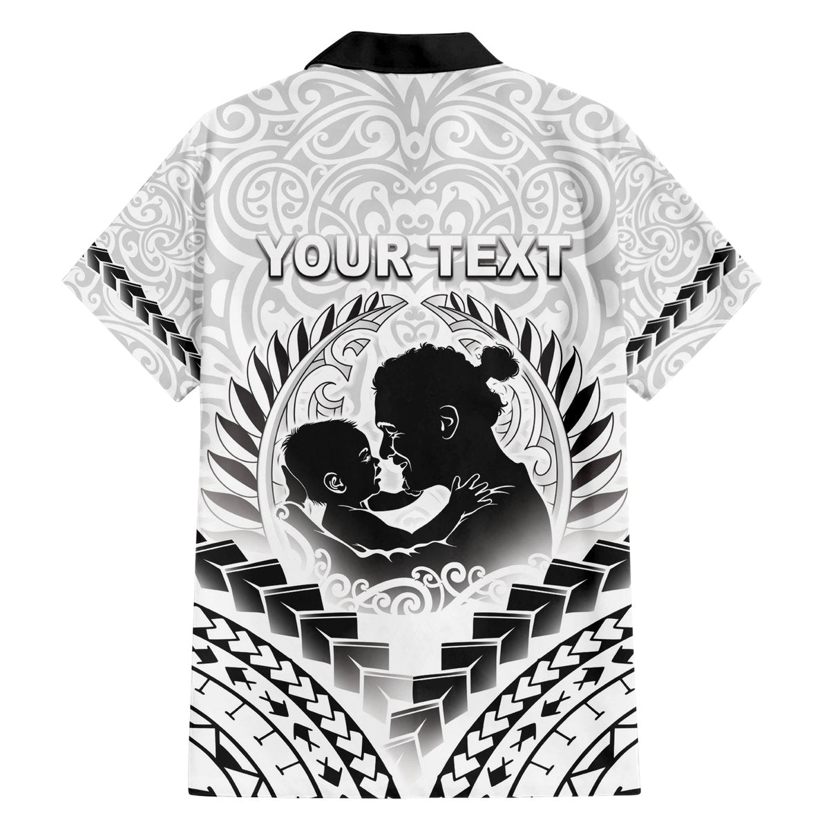 Personalised New Zealand Happy Father's Day Hawaiian Shirt Aroha Ahau Ki A Koe Papa Polynesian Tribal LT05 - Polynesian Pride