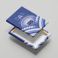 Samoa Happy Father's Day Canvas Wall Art Ou Te Alofa Ia Te Oe Tama Dad Polynesian Tribal