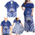 Personalised Samoa Happy Father's Day Family Matching Off Shoulder Maxi Dress and Hawaiian Shirt Ou Te Alofa Ia Te Oe Tama Dad Polynesian Tribal