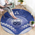 Samoa Happy Father's Day Round Carpet Ou Te Alofa Ia Te Oe Tama Dad Polynesian Tribal