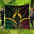 Vanuatu Happy Father's Day Quilt Mi Lavem Yu Papa Polynesian Tribal