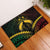 Vanuatu Happy Father's Day Rubber Doormat Mi Lavem Yu Papa Polynesian Tribal