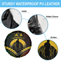Vanuatu Happy Father's Day Spare Tire Cover Mi Lavem Yu Papa Polynesian Tribal LT05 - Polynesian Pride