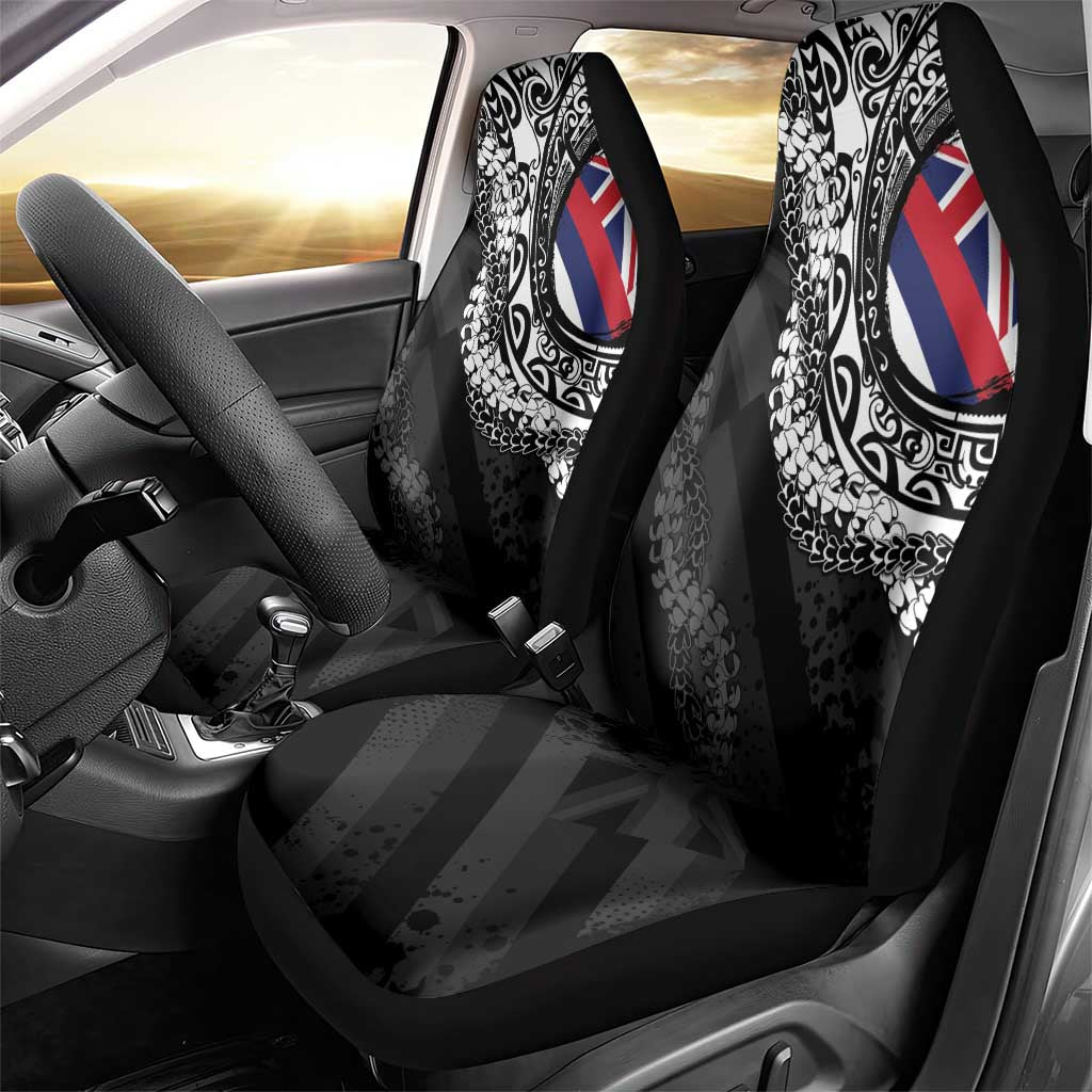 Hawaii Flag Day Car Seat Cover Hawaiian Maile Lei