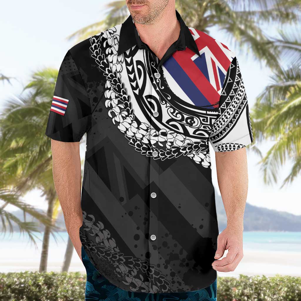 Hawaii Flag Day Hawaiian Shirt Hawaiian Maile Lei LT05 - Polynesian Pride
