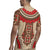 Samoa Language Week Rugby Jersey Samoan Motif With Red Hibiscus