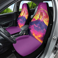 Hawaii Kilauea Volcano Car Seat Cover There Is Pele Goddess Of The Volcano - Polynesian Pride