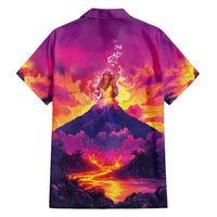 Hawaii Kilauea Volcano Family Matching Long Sleeve Bodycon Dress and Hawaiian Shirt There Is Pele Goddess Of The Volcano - Polynesian Pride