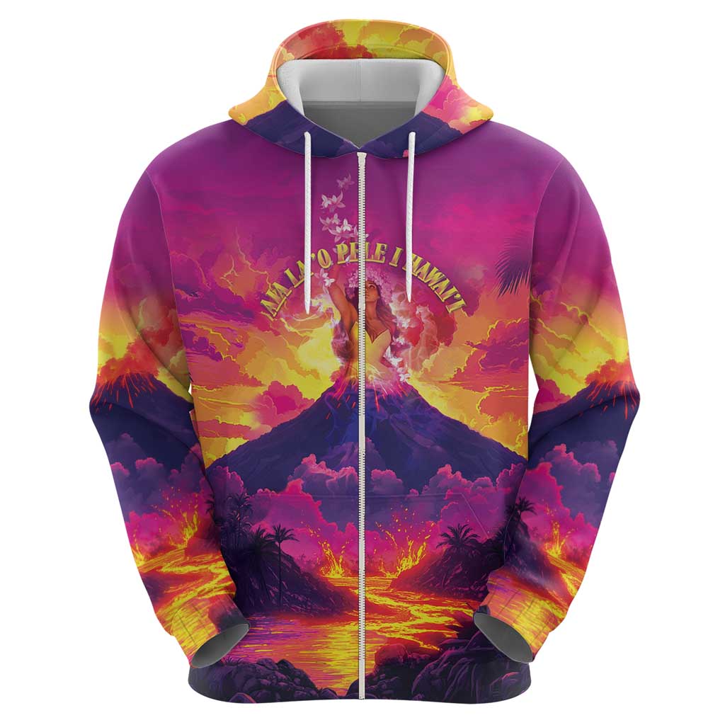 Hawaii Kilauea Volcano Hoodie There Is Pele Goddess Of The Volcano - Polynesian Pride