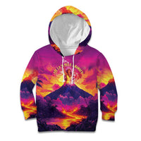 Hawaii Kilauea Volcano Kid Hoodie There Is Pele Goddess Of The Volcano - Polynesian Pride
