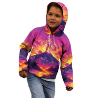 Hawaii Kilauea Volcano Kid Hoodie There Is Pele Goddess Of The Volcano - Polynesian Pride