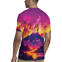 Hawaii Kilauea Volcano Rugby Jersey There Is Pele Goddess Of The Volcano LT05 - Polynesian Pride