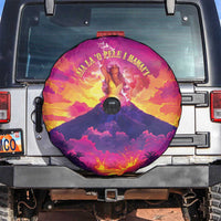 Hawaii Kilauea Volcano Spare Tire Cover There Is Pele Goddess Of The Volcano - Polynesian Pride