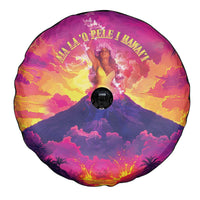Hawaii Kilauea Volcano Spare Tire Cover There Is Pele Goddess Of The Volcano - Polynesian Pride