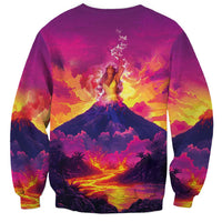 Hawaii Kilauea Volcano Sweatshirt There Is Pele Goddess Of The Volcano LT05 - Polynesian Pride