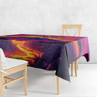 Hawaii Kilauea Volcano Tablecloth There Is Pele Goddess Of The Volcano LT05 - Polynesian Pride