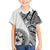 Hibiscus With White Austronesian Tattoo Pattern Family Matching Summer Maxi Dress and Hawaiian Shirt - Polynesian Pride