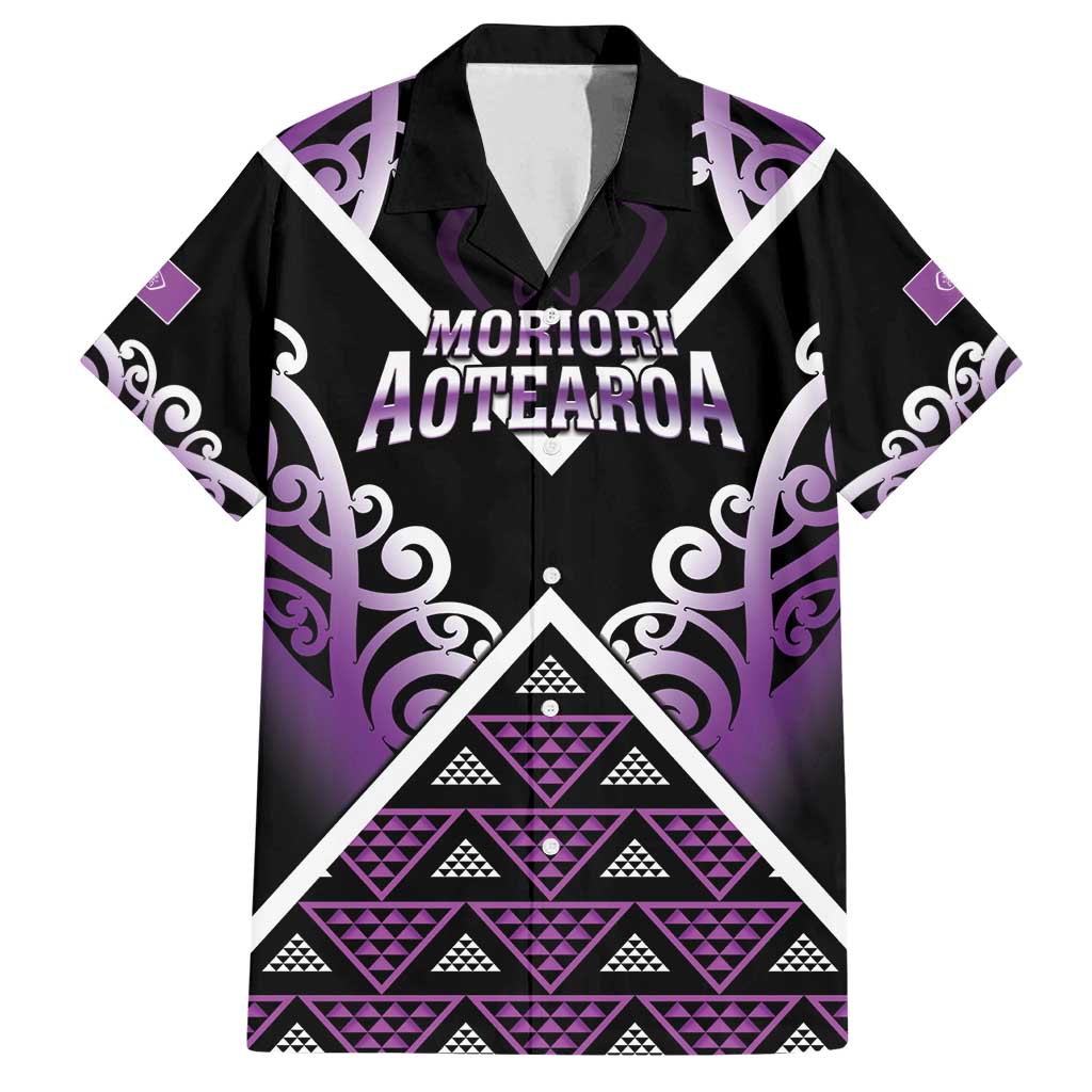 Personalised Aotearoa Moriori Family Matching Puletasi and Hawaiian Shirt Maori Pattern New Zealand - Polynesian Pride