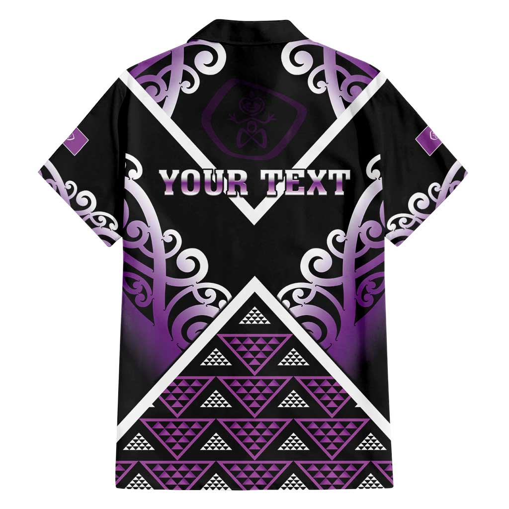 Personalised Aotearoa Moriori Family Matching Puletasi and Hawaiian Shirt Maori Pattern New Zealand - Polynesian Pride