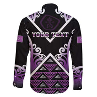 Personalised Aotearoa Moriori Family Matching Puletasi and Hawaiian Shirt Maori Pattern New Zealand - Polynesian Pride