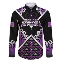 Personalised Aotearoa Moriori Family Matching Summer Maxi Dress and Hawaiian Shirt Maori Pattern New Zealand - Polynesian Pride
